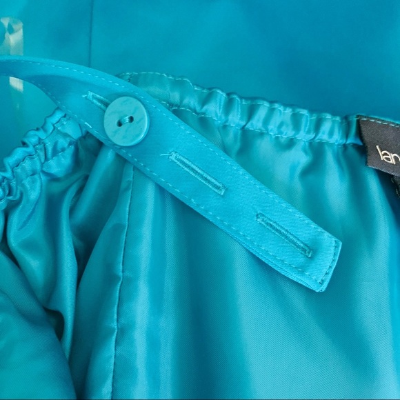 Lane Bryant TEAL Satin Convertible Dress NWT 20 - Picture 4 of 6